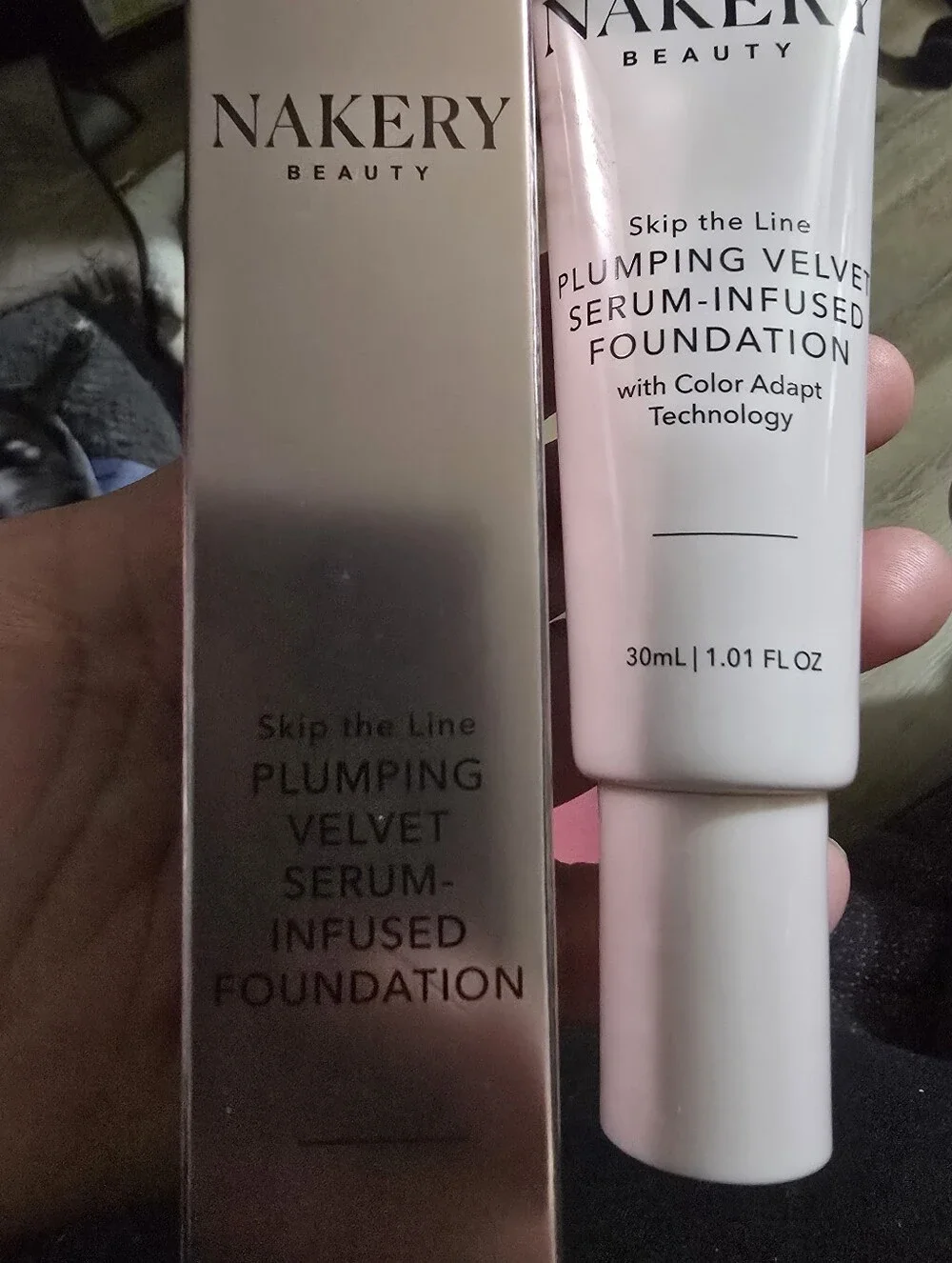 New Nakery Beauty Plumping Velvet Serum-Infused Foundation